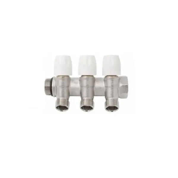 Distribuitor din alama cu 3 cai 3/4''
