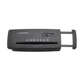 Distrugator de documente Esperanza EN104, 22cm (Negru)