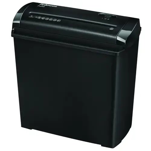 Distrugator de documente Fellowes Powershred® P-25S Strip Cut EU, Nivel securitate P1, cos 11 Litri, Capacitate taiere 5 coli