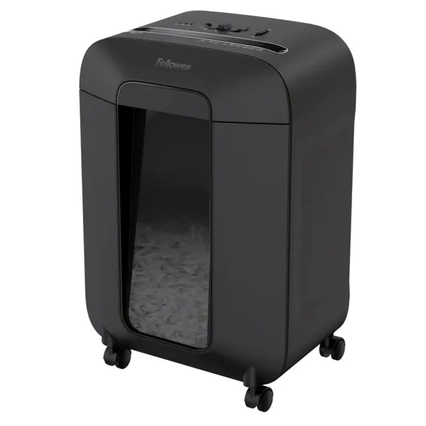 Distrugator documente manual cross cut 12 coli Fellowes LX85 12 coli negru Distrugator documente manual cross cut 12 coli Fellowes LX85 12 coli negru