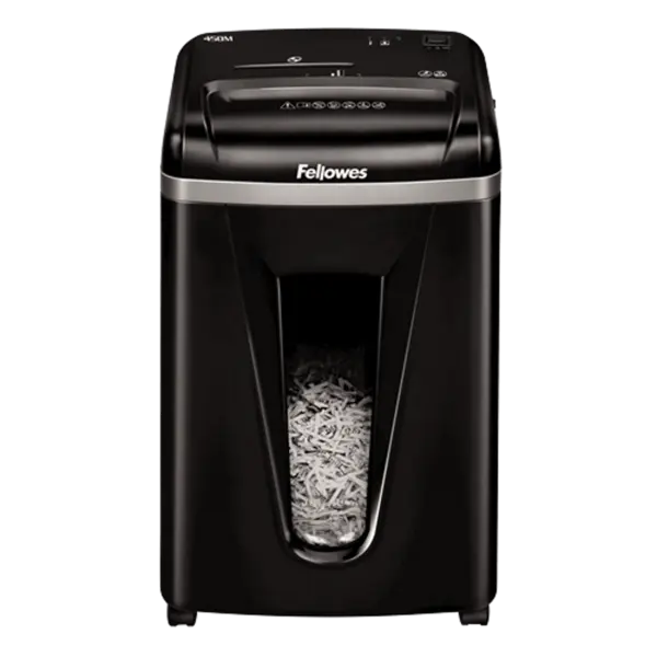 Distrugator documente manual micro cross cut 9 coli Fellowes 450M Distrugator documente manual micro cross cut 9 coli Fellowes 450M
