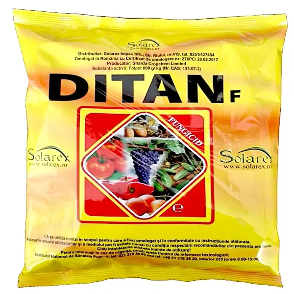 Ditan F 200 gr, fungicid vita de vie, Folpet - Default Title