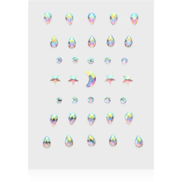 Diva & Nice Cosmetics Face Stones sticker-e faciale 35 buc