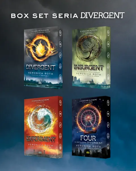 Divergent • Insurgent • Experiment • Four