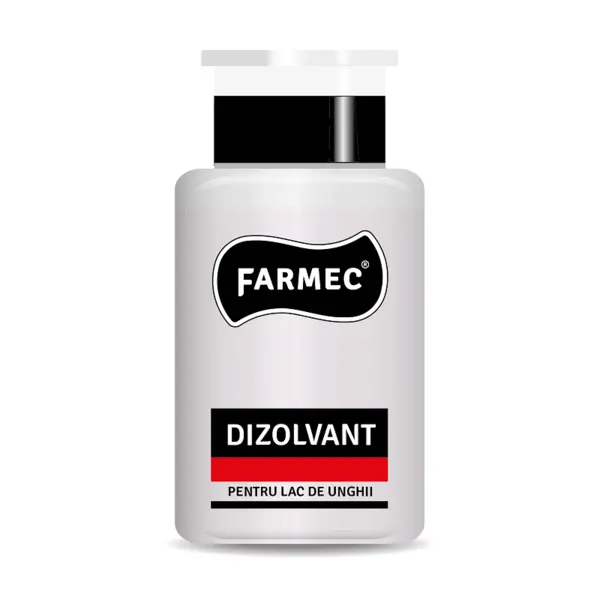 Dizolvant pentru lac de unghii, Farmec | 150 ml