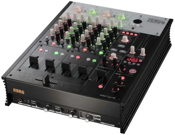 DJ mixer Korg – ZERO4, 4-conductă, negru/gri