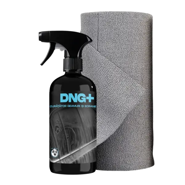 DNG+ 500ML CURATARE DISPLAY SI GEAMURI SI ROLA 30 LAVETE DE MICROFIBRA