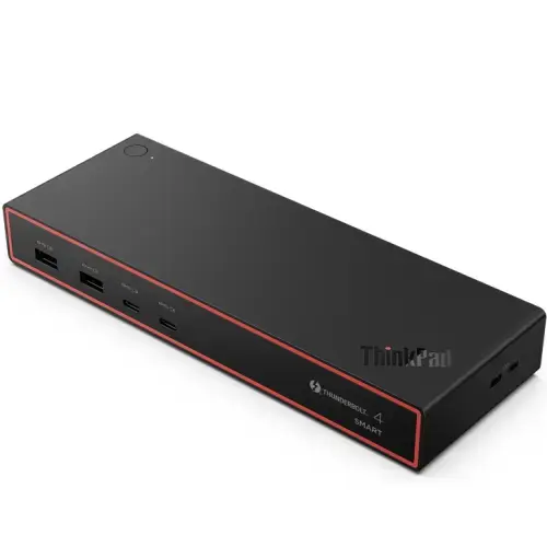 Docking Station Lenovo ThinkPad Thunderbolt 4 Smart Dock Gen 2 7500, HDMI, Thunderbolt, RJ-45, Negru