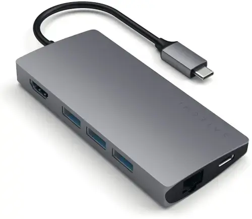 Docking Station Satechi ST-TCMA2M, Type-C (Gri)