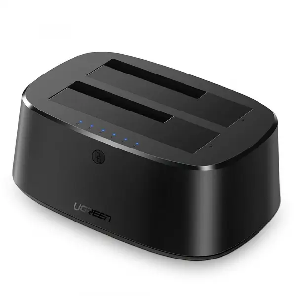 Docking Station UGREEN CM198 (50857) pentru HDD / SSD SATA 2.5inch / 3.5inch, Negru
