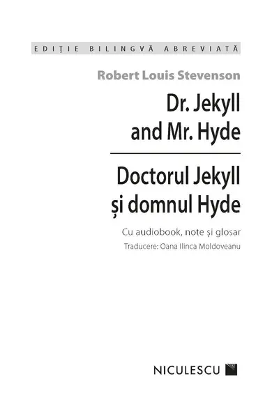 Doctorul Jekyll si domnul Hyde | Robert Louis Stevenson