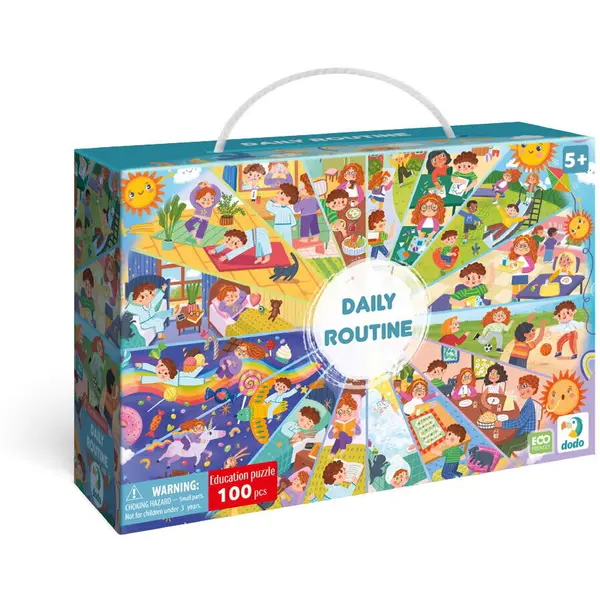 Dodo Puzzle - Activitatile zilnice (100 piese)
