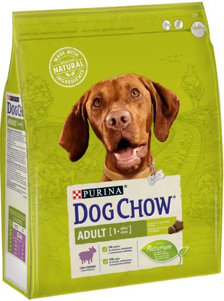 DOG CHOW Hrană uscată pentru câini Adult, cu Miel şi Orez