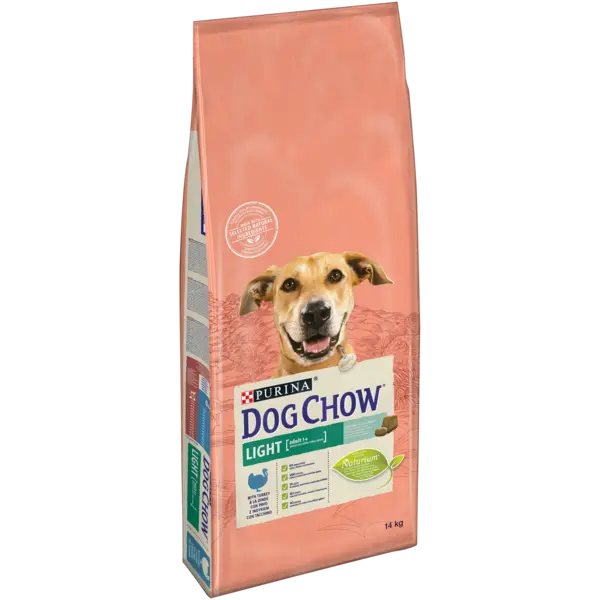 DOG CHOW LIGHT, Curcan, 14 kg