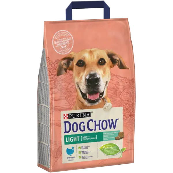 DOG CHOW LIGHT, Curcan, 2.5 kg