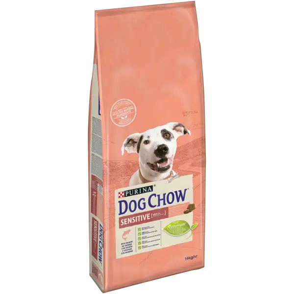 DOG CHOW SENSITIVE, Somon, 14 kg