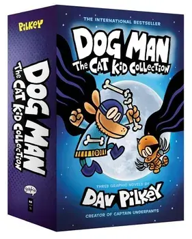 Dog Man: The Cat Kid Collection: From the Creator of Captain Underpants (Dog Man #4-6 Boxed Set)/Dav Pilkey