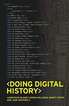 Doing Digital History. A Beginner's Guide to Working with Text as Data, Paperback/Martin Steer
