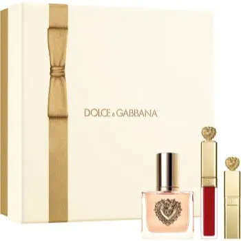 Dolce&Gabbana Devotion Trio Gift Set With EDP set cadou pentru femei