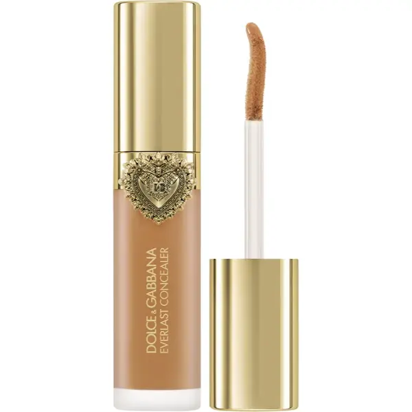 Dolce&Gabbana Everlast Concealer anticearcan cu efect de lunga durata culoare 27 Medium Deep - Yellow Neutral Undertones 11 ml
