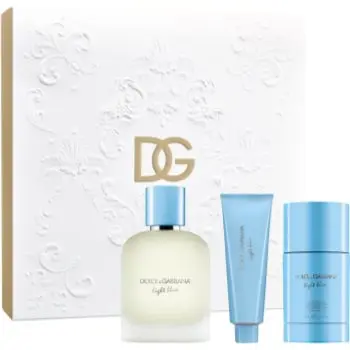 Dolce&Gabbana Light Blue Pour Homme EDT Gift Set set cadou pentru bărbați