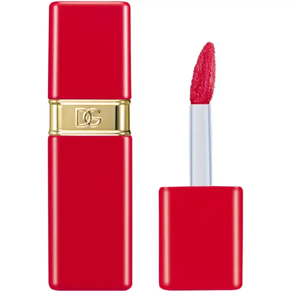 Dolce&Gabbana Rose Dew Lip Bite Ruj de buze lichid, de lunga durata cu efect de hidratare culoare 04 Flirty Red - True Red 6 ml