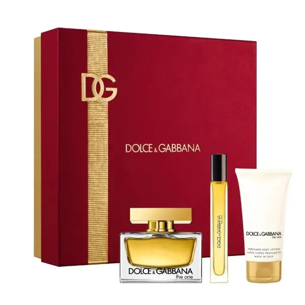 Dolce & Gabbana The One Set cadou pentru femei Volum EDP 75 ml + EDP 10 ml + lotune de corp 50 ml
