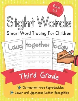 Dolch Third Grade Sight Words: Smart Word Tracing For Children. Distraction-Free Reproducibles for Teachers, Parents and Homeschooling, Paperback/Elite Schooler Workbooks