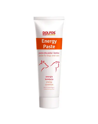 DOLFOS Energy Paste 100g pastă energizantă câini și pisici slăbite sau în convalescență