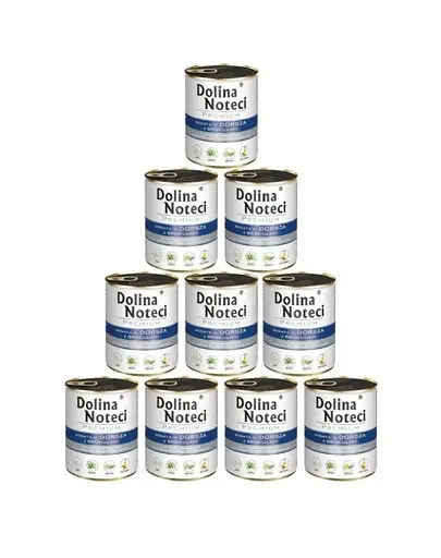 DOLINA NOTECI Premium Bogata in cod si broccoli 10x800g
