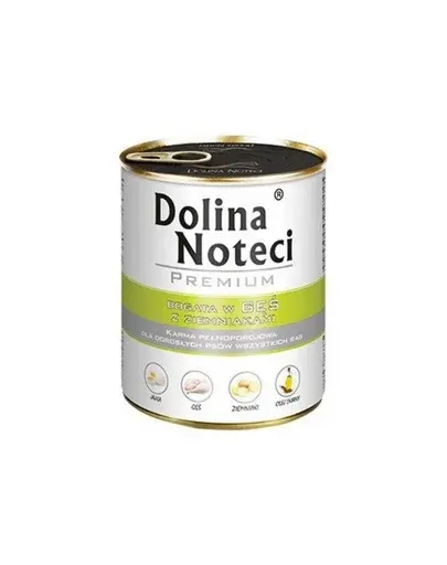 DOLINA NOTECI Premium cu Gâscă și Cartofi 800g
