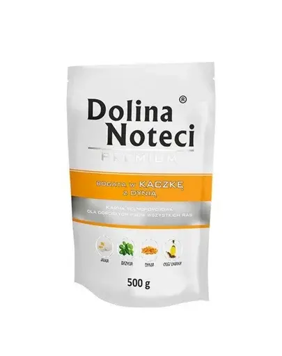 DOLINA NOTECI Premium Hrana caini cu rata si dovleac 500 g