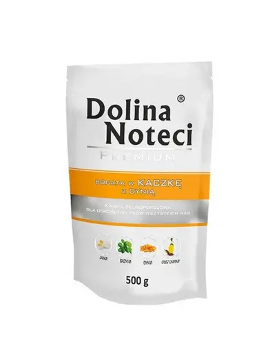 DOLINA NOTECI Premium Mix 20x500 g cod și broccoli + rață și dovleac hrană umedă pentru câini