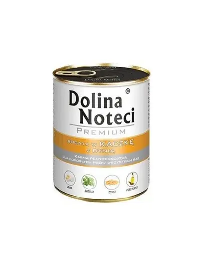 DOLINA NOTECI Premium Mix rață și dovleac și curcan 24x800 g hrană câini