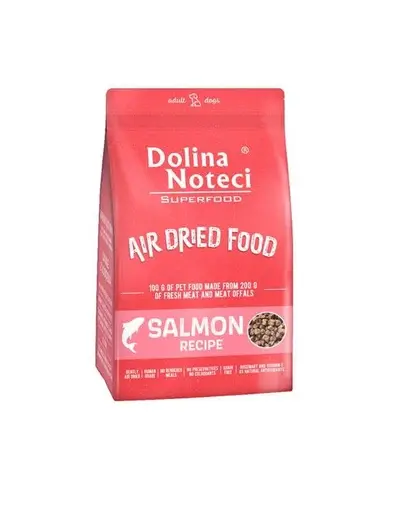DOLINA NOTECI Superfood hrană cu somon pentru câini 1kg