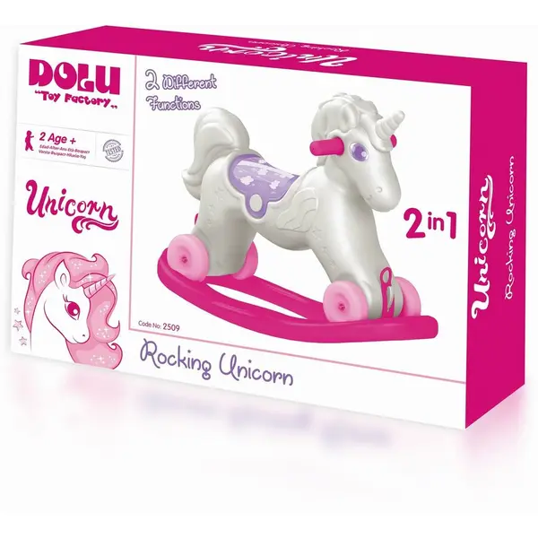 DOLU Jucarie 2 in1 - Unicorn balansoar