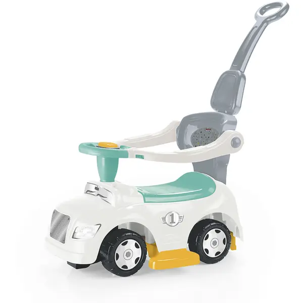 DOLU Masinuta 3 in 1 - Ride on Pastel, Varsta recomandata: 12 luni+, greutate maxima admisa 23 kg