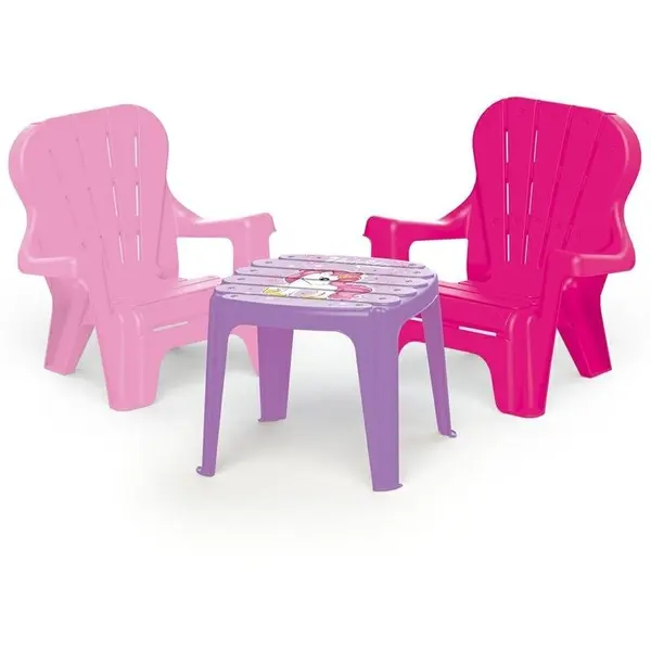 DOLU Set de masa cu scaune - Unicorn