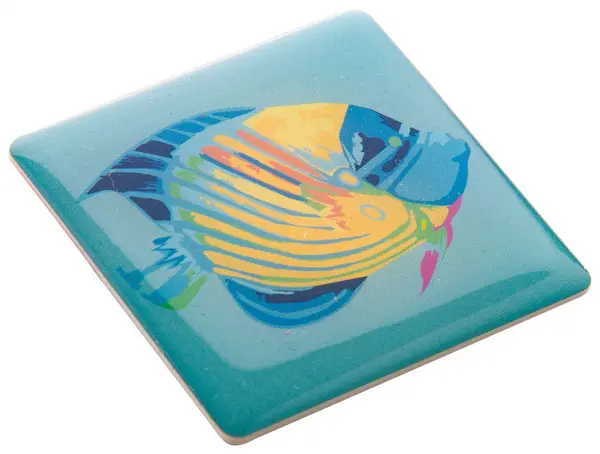 DomeBadge insignă cu magnet - alb