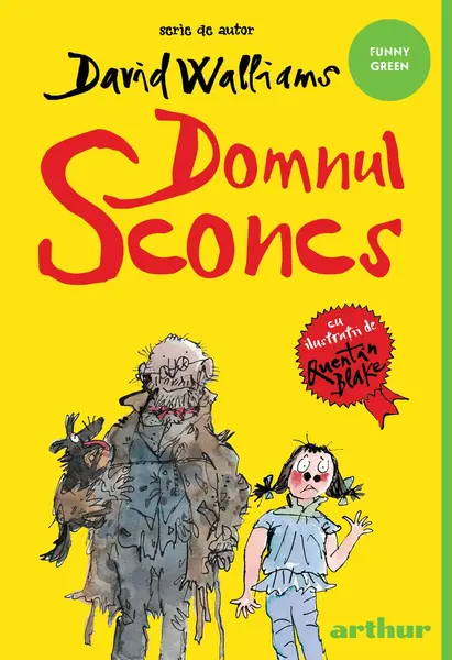 Domnul Sconcs | paperback - David Walliams