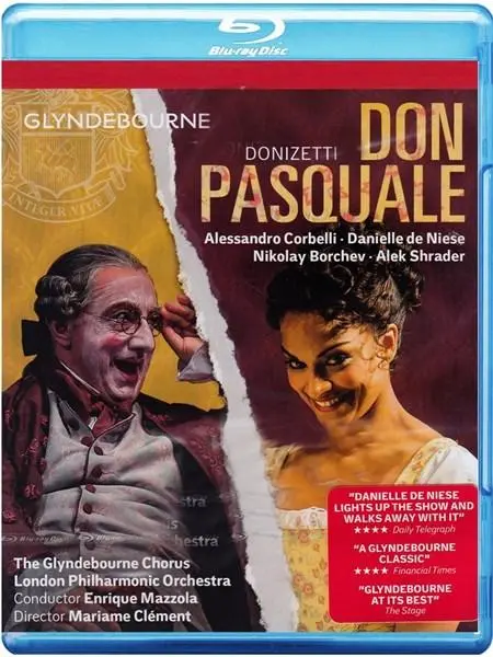 Donizetti: Don Pasquale Blu-ray | Alessandro Corbelli, Danielle de Niese