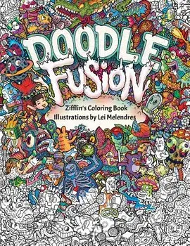 Doodle Fusion: Zifflin's Coloring Book, Paperback/Zifflin