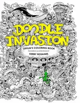 Doodle Invasion: Zifflin's Coloring Book, Paperback/Zifflin