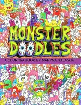 Doodle monsters coloring book Paperback, Paperback/Maryna Salagub
