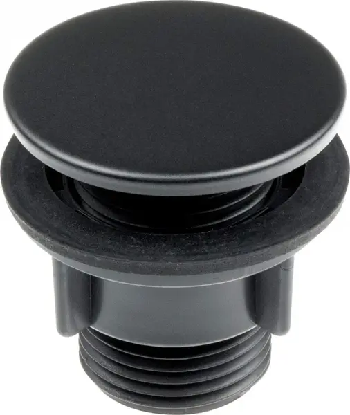 Dop pentru orificiul bateriei. pentru chiuveta de bucatarie, negru, Deante