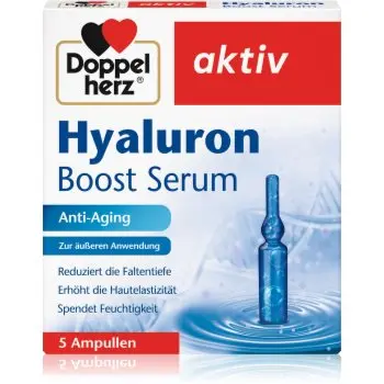 Doppelherz Hyaluron Anti-Aging ser fortifiant cu efect de intinerire