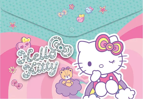 Dosar cu buton Cool Pack Hello Kitty - Pastel, 2