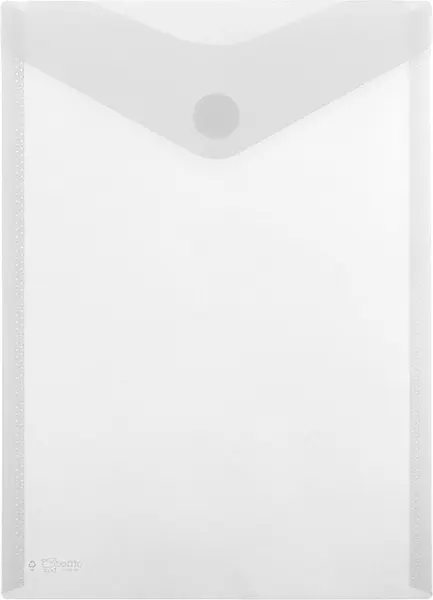 Dosar cu capsa OfBox V-Lock - A4+, vertical, transparent
