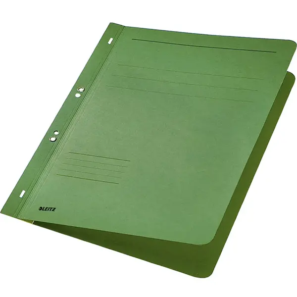 Dosar cu capse 1/1 Leitz carton Dosar cu capse 1/1 Leitz carton verde