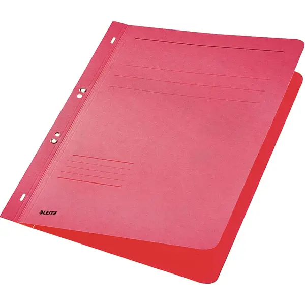 Dosar cu capse 1/1 Leitz carton Dosar cu capse 1/1 Leitz carton rosu